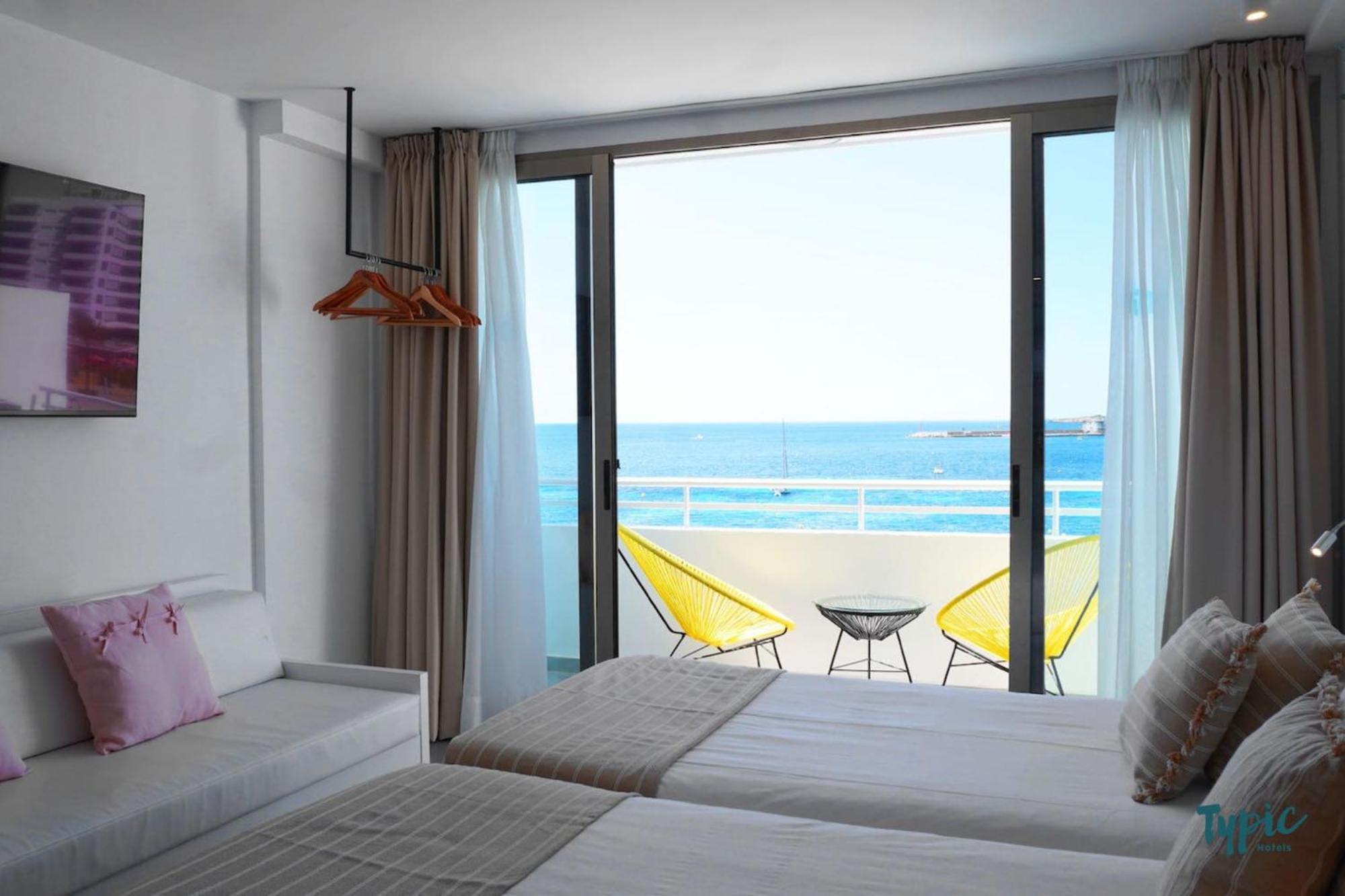 Апарт отель Typic Marina Playa - Adults Only Сан-Антонио-Абад Экстерьер фото